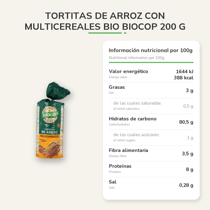 Información nutricional