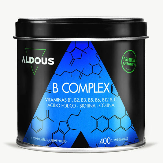 Complexe de vitamines B + vitamine C Aldous 400 comprimés