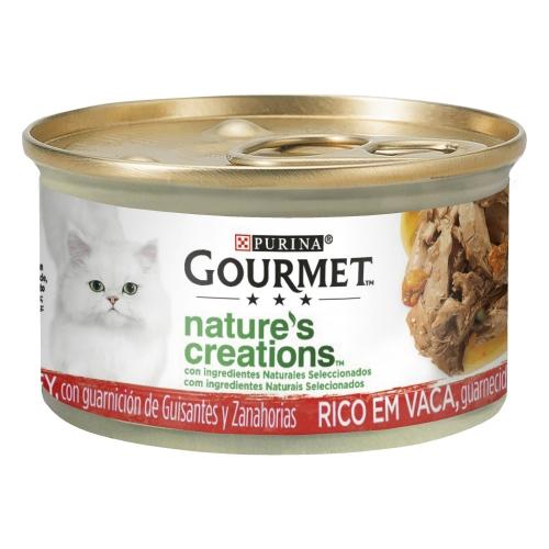 GOURMET Nature's Creations Mini filety bogate w wołowinę 85 g