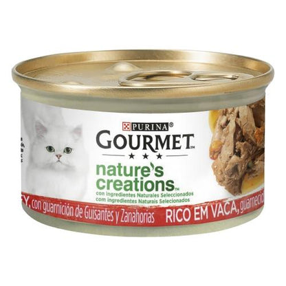 Confezione da 24 x GOURMET Nature's Creations Mini filetti ricchi di manzo 85 g