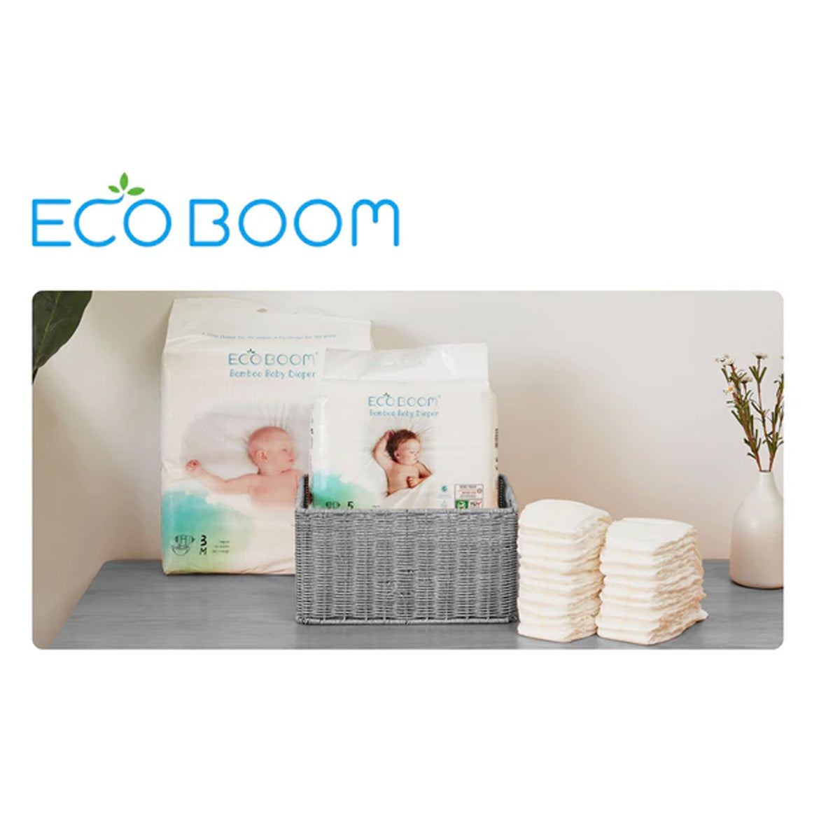 Bambuswindel Pure Premium ECO BOOM T0 (0 bis 3 kg) 34 Stück