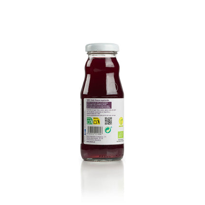 Jus de myrtilles 100 % bio fraîchement pressé Ékolo 200 ml