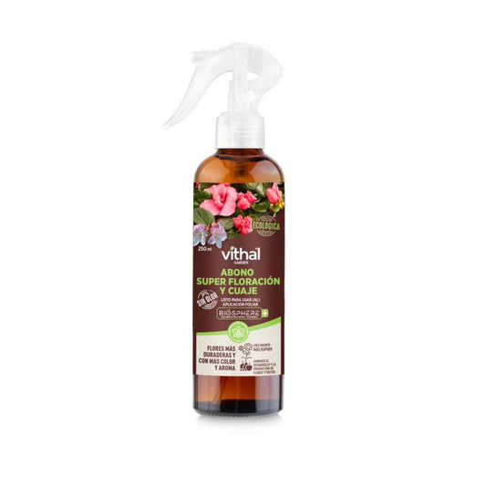 Nawóz Super Floración y Cuaje Biosphere+ Eco 250 ml Vithal Garden