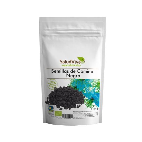 Ganze schwarze Kreuzkümmelsamen ECO Salud Viva, 100 g
