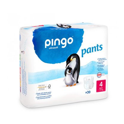 Windeln Pants Größe 4 (7–18 kg) Pingo 30 Stück