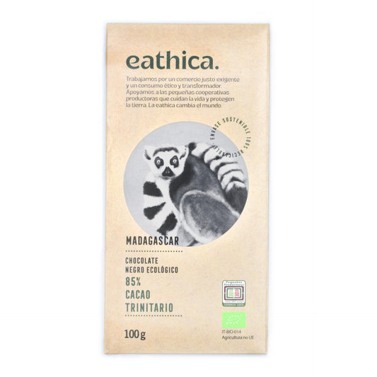 Schokolade Eathica 85 % Madagaskar BIO 100 g