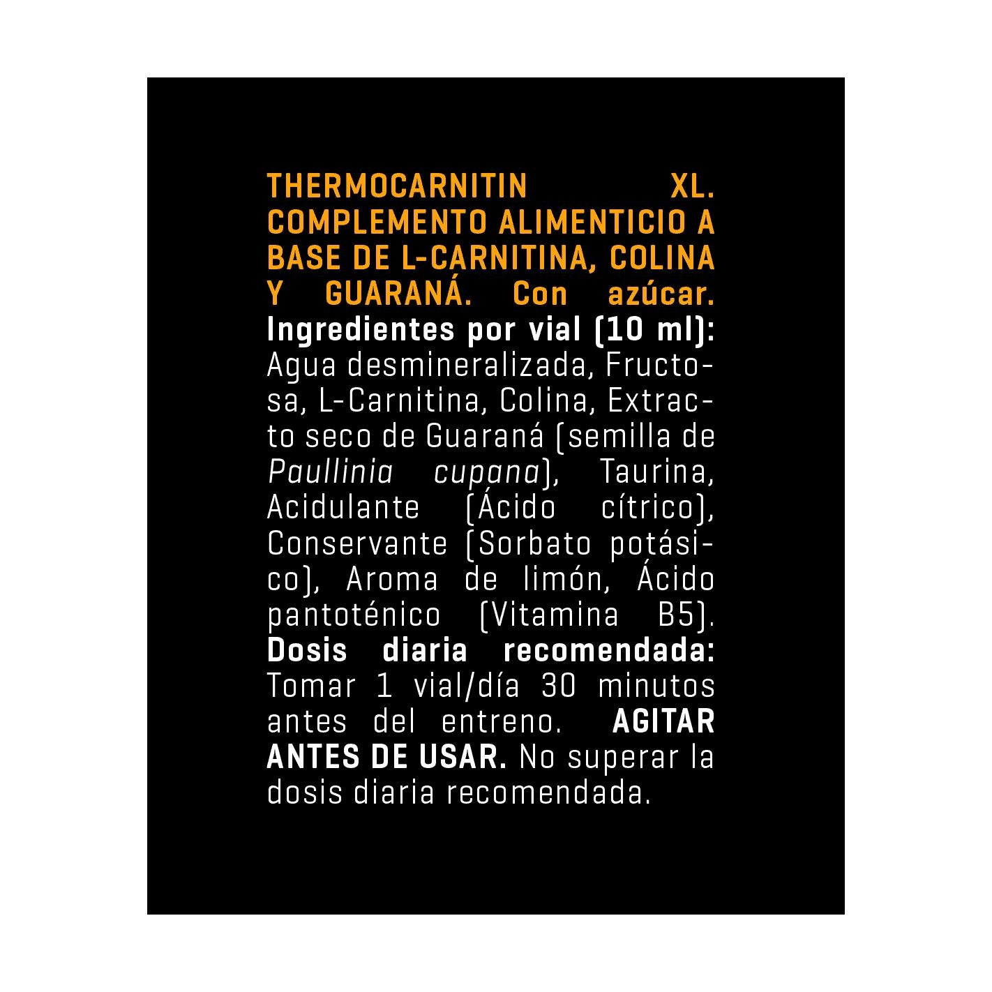 Thermocarnitin XL Energie und Fettverbrennung Powergym