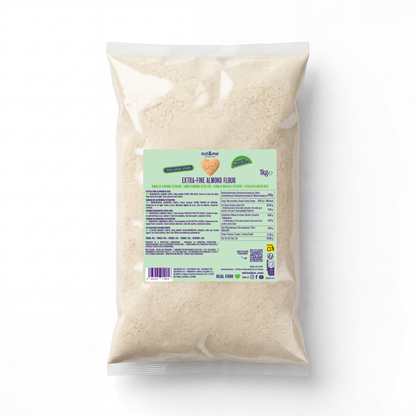 Real Fooding extrafin mandelmjöl (speciellt för bakning) Nut&me 1 kg