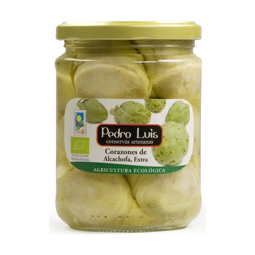 Cœurs d'artichauts bio de Pedro Luis, 445 ml