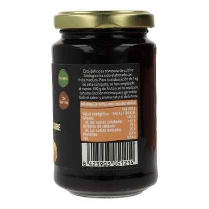 Compote de myrtilles et gingembre BIO Biocop 265 g