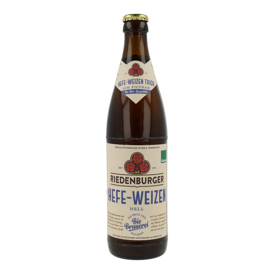 Bière blanche de blé bio Riedenburger 50 cl