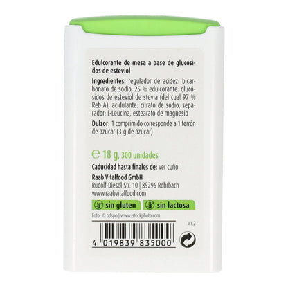 Stevia Premium in compresse Raab, 300 compresse