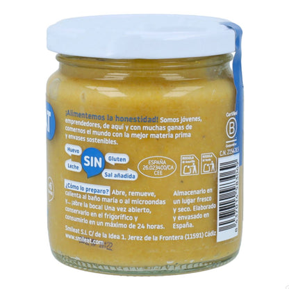 Tarrito BIO de Verduras con Merluza +6 meses Smileat 230g