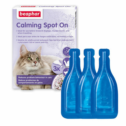 Calming Spot On  Kalmerende pipetten voor katten Beaphar 3x0,4 ml