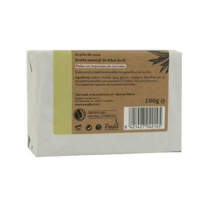 Handgemaakte tea tree zeep 100 g Essabó