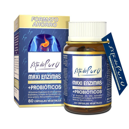 Maxi Enzyme mit Probiotika, Tongil, 80 pflanzliche Kapseln