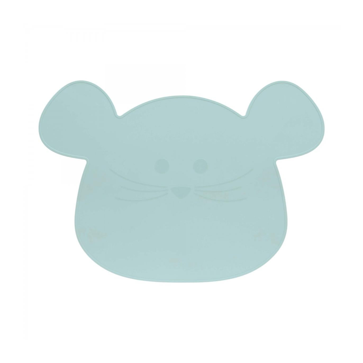 Silikontallrik med sugpropp  friends Lässig BLÅ