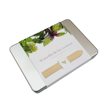 Min doftande trädgård Samling av aromatiska frön