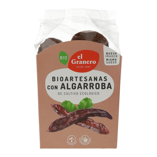 Bio-Handwerkskekse mit Johannisbrot El Granero, 250 g