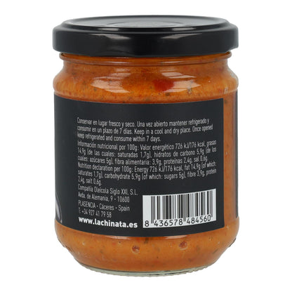 Crème de poivrons et d'aubergines La Chinata 180 g