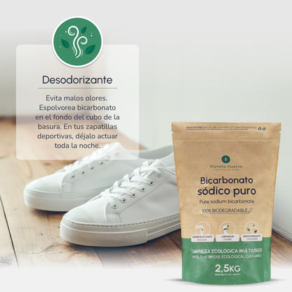 Pack 3x Bicarbonato sódico Planeta Huerto 1 Kg
