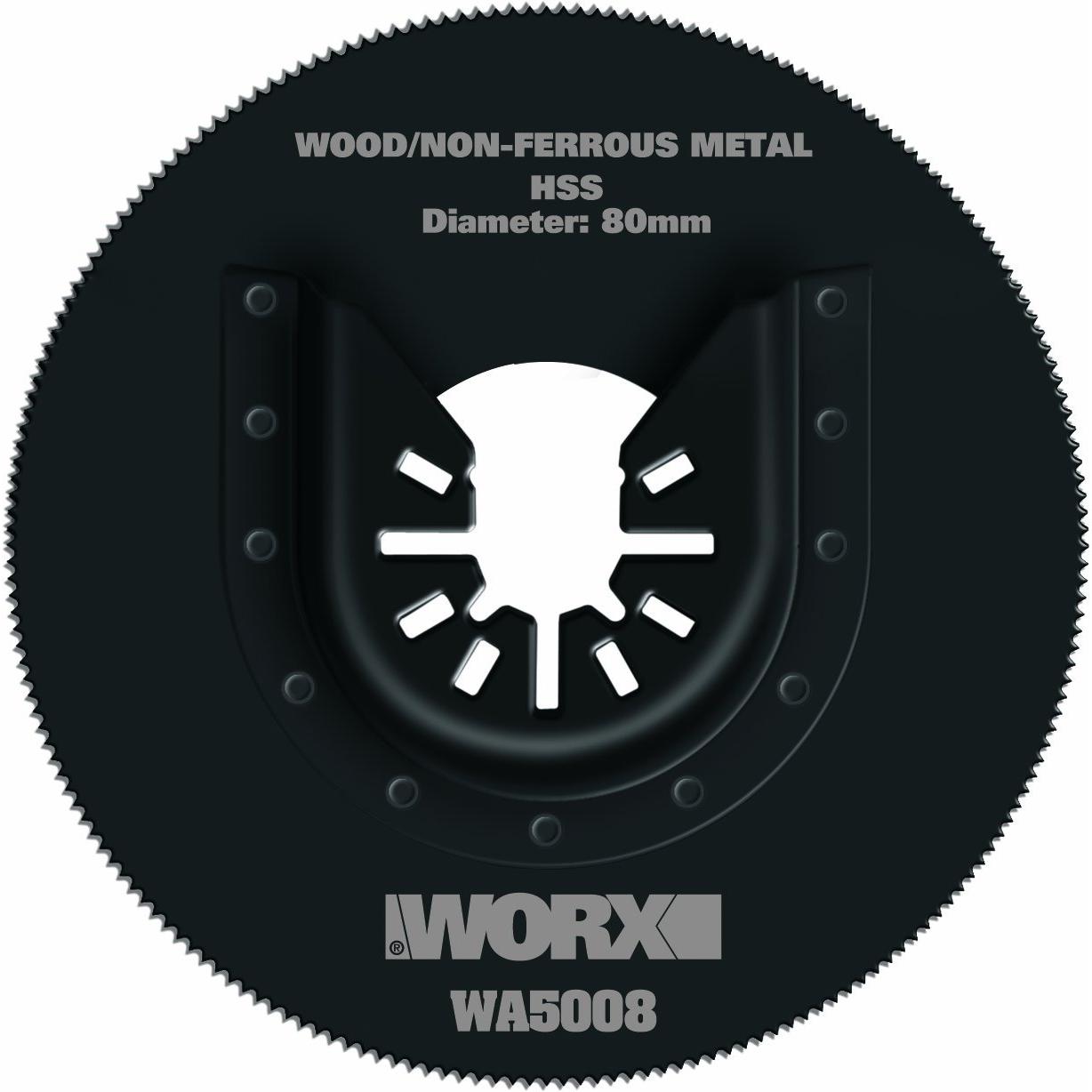 Lame pour scie circulaire HSS 80 mm - Worx