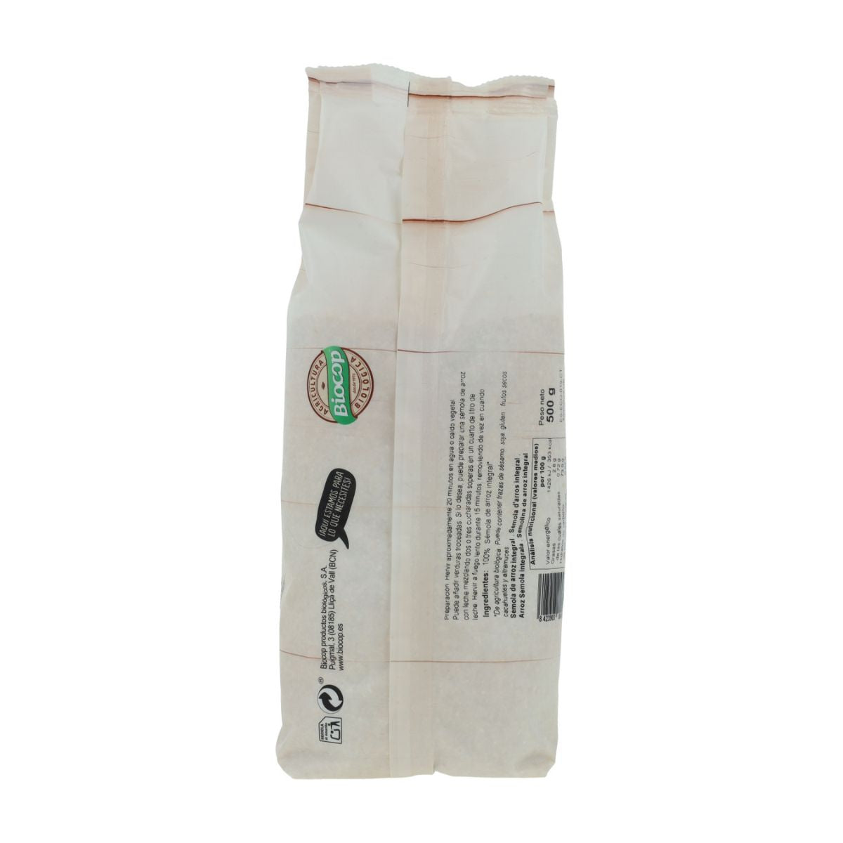 Semola di riso 500 g Biocop