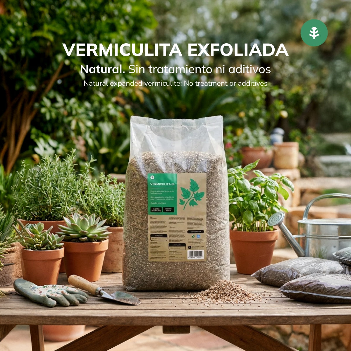 Pack 3xPlanet Vermiculite pour jardin potager 8 Litres