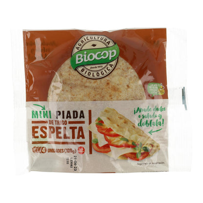 Mini piadinas au blé épeautre Biocop 100 g
