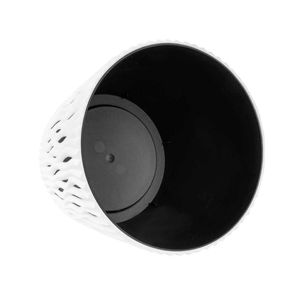 Vaso Duna con inserto bianco D 22 x 19