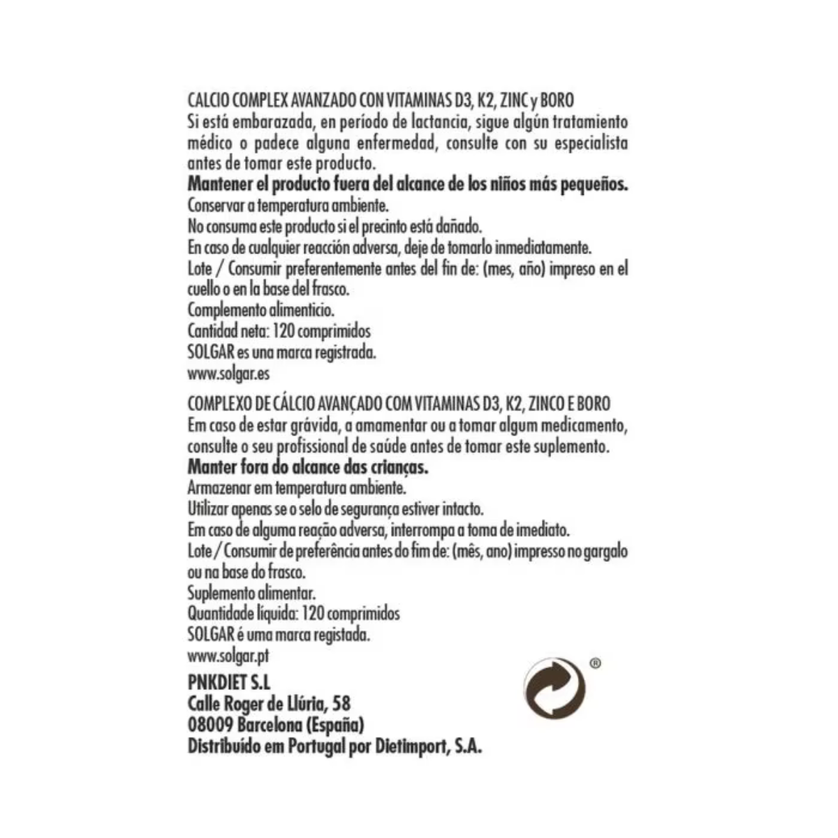 Solgar Ultimate Bone Support Joints 120 tablets