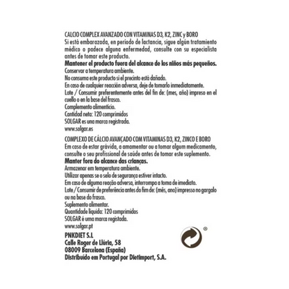 Solgar Ultimate Bone Support Joints 120 tablets