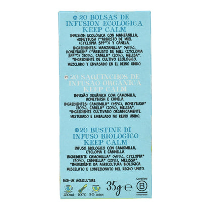 Keep Calm BIO Cupper-te 20 påsar