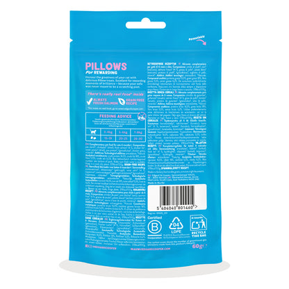 Bouchées au saumon Friandises naturelles pour chats Edgard Cooper 60 g