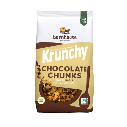 Muesli krunchy con pezzi di cioccolato BIO Barnhouse 500 g