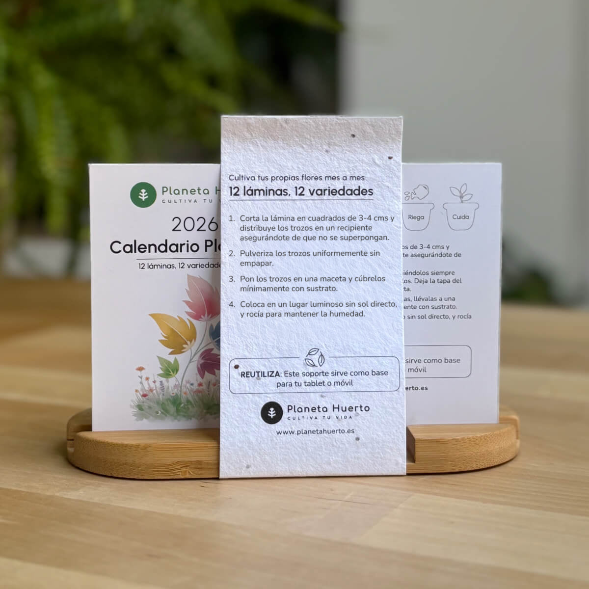 Plantable Calendar 2025 Planet Orchard Förvandla tid till natur