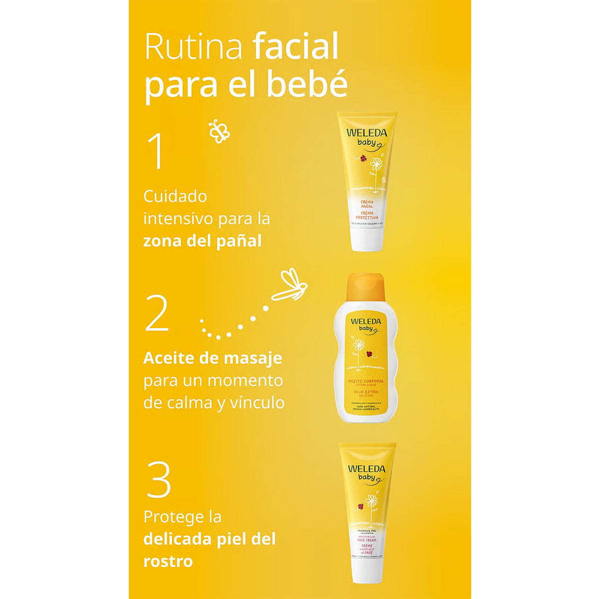 Crème pour les fesses à base de calendula Weleda, 75 ml