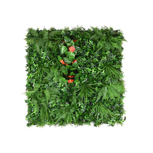 Synthetischer vertikaler Garten Tropical Faura 1x1 m