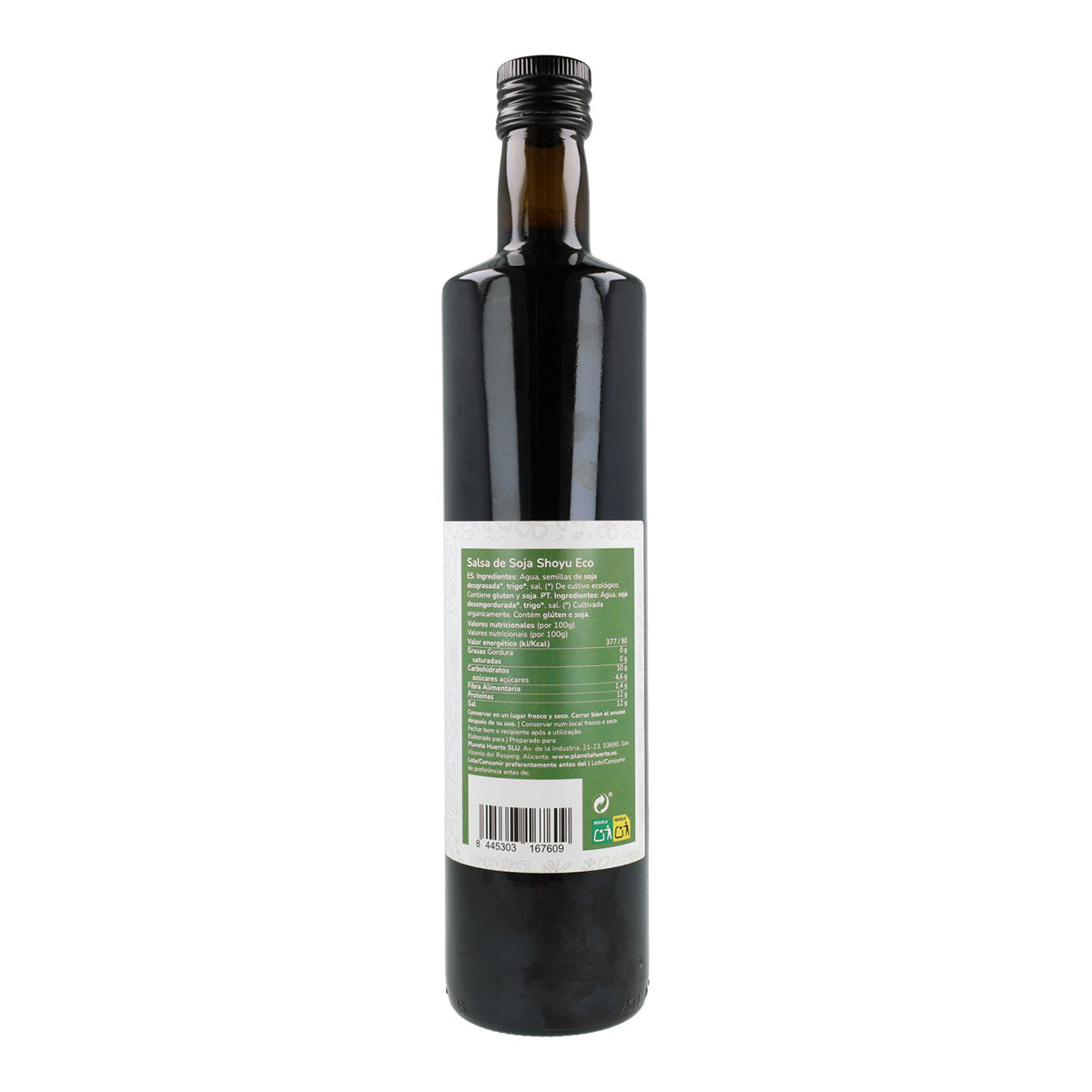 Sauce soja ECO Planeta Huerto 750 ml