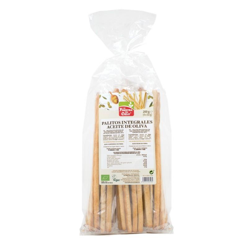 Wholemeal breadsticks with olive oil La Finestra Sul Cielo 200 g