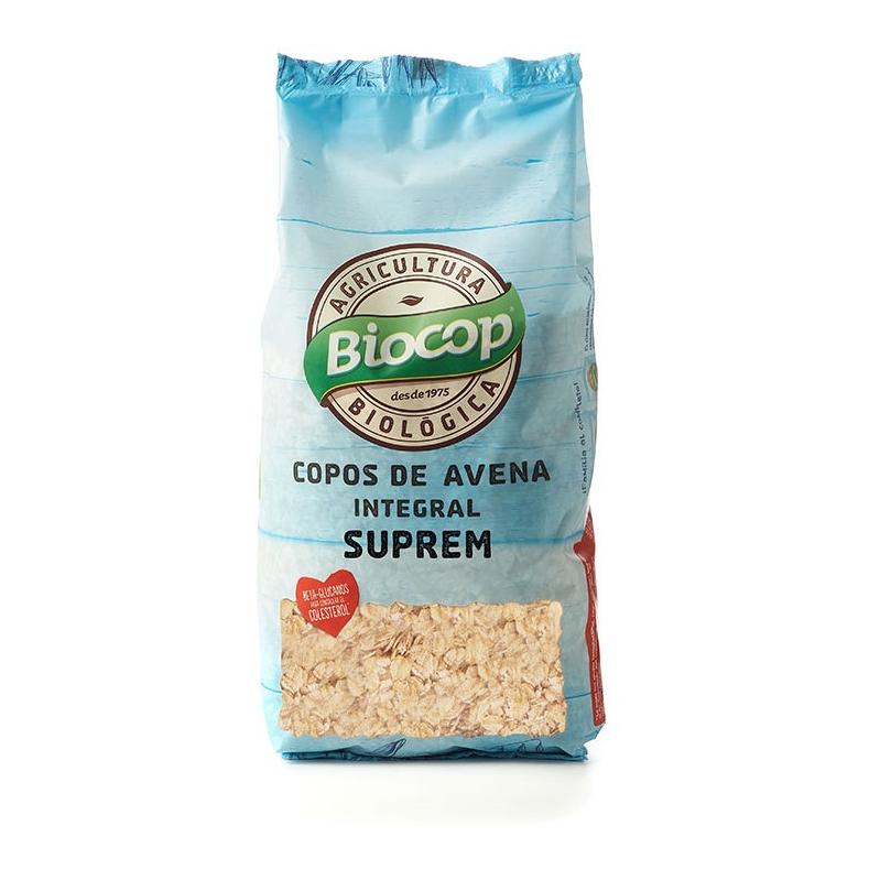 Płatki owsiane pełnoziarniste Suprem BIO Biocop, 500 g