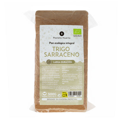 Pain complet au sarrasin ECO Planeta Huerto 500 g