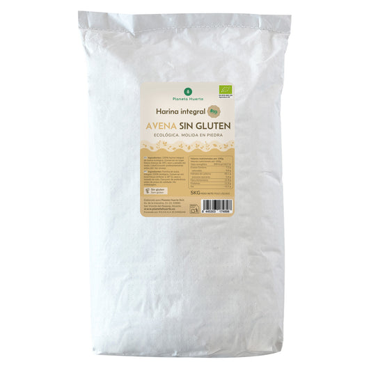 Volkoren Glutenvrije Havermout Eco Planeta Huerto 5 Kg