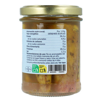 Pack 12x Melva en aceite de oliva virgen extra ECO Planeta Huerto 190 g