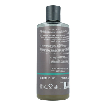 Shampooing anti-pelliculaire à l'ortie Urtekram 500 ml