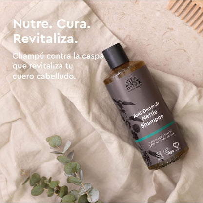 Pack of 2 Urtekram Anti-Dandruff Nettle Shampoos 500 ml