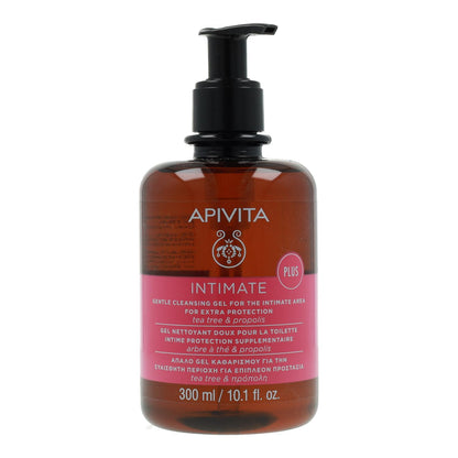 New gentle cleansing gel for the intimate area for Extra Plus protection Apivita 300 ml