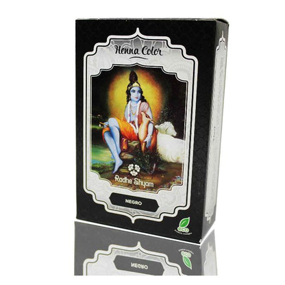 Schwarzes Henna-Pulver Radhe Shyam 100 g