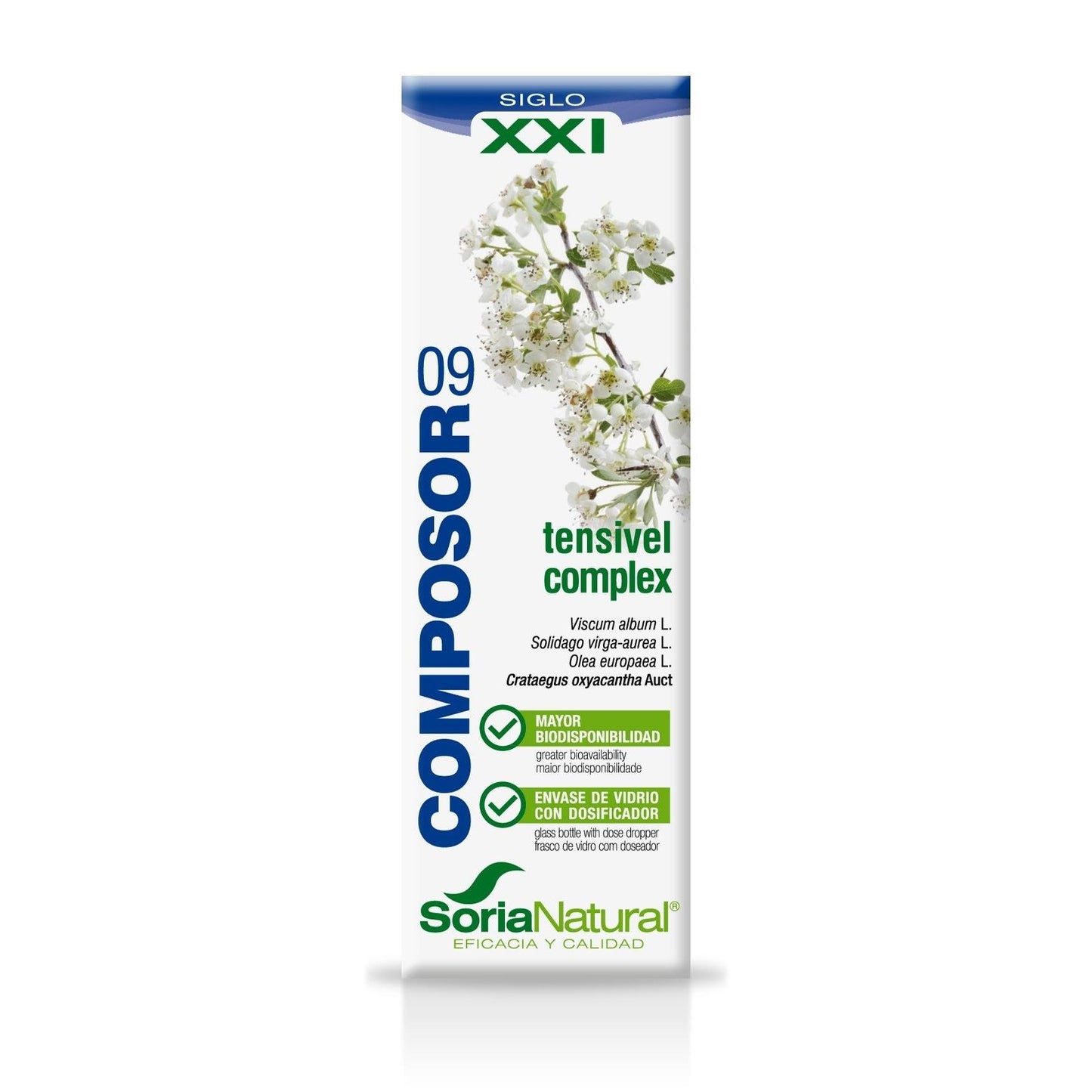 Composor 9 XXI Tensivel Complex Soria Natural, 50 ml
