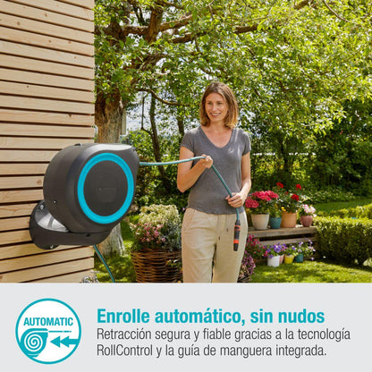 Portagomma da parete RollUp S 15 m Gardena (ricondizionato)